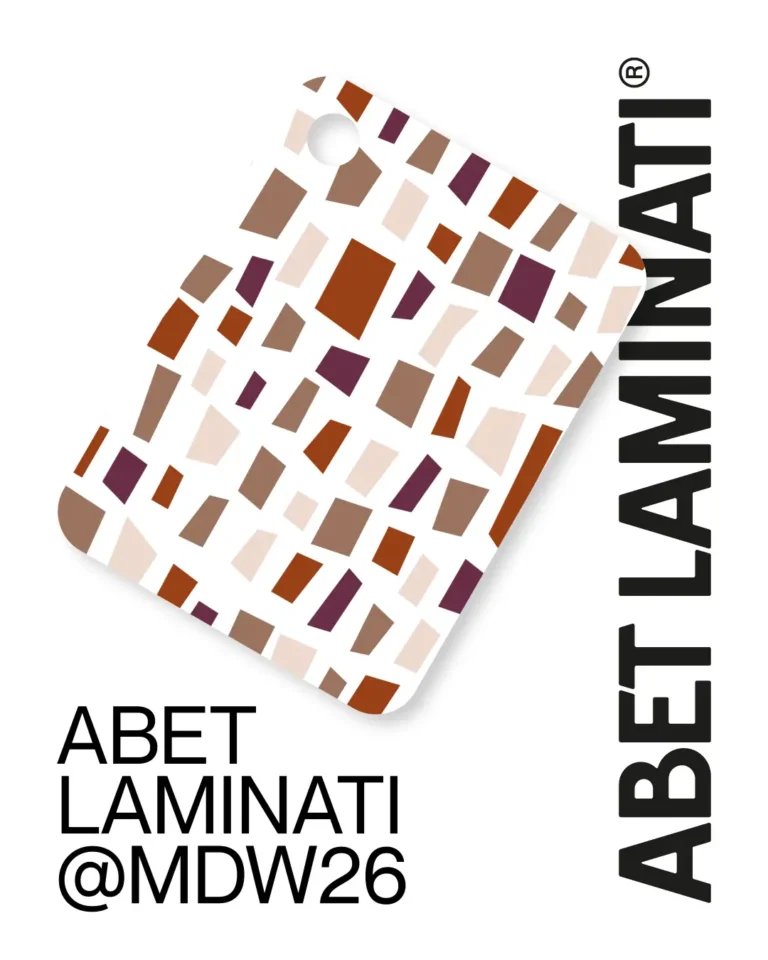 Abet Laminati bij Milaan Design Week 2026
