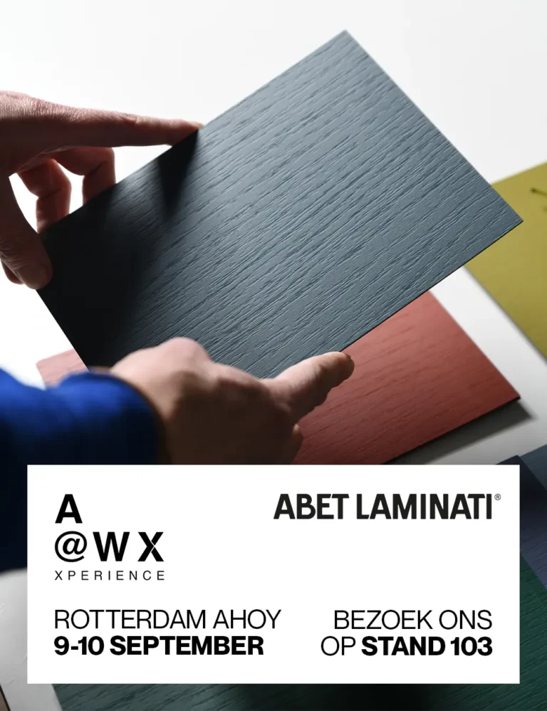 Abet Laminati is aanwezig op Architect@Work Rotterdam 2026